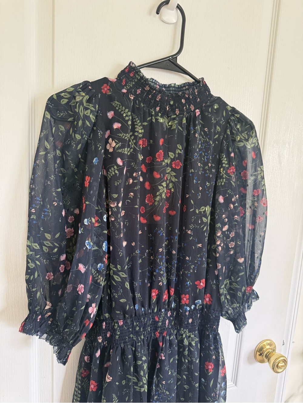 Joie NEW Shima High Neck in Navy Midnight Floral - Picture 3 of 6